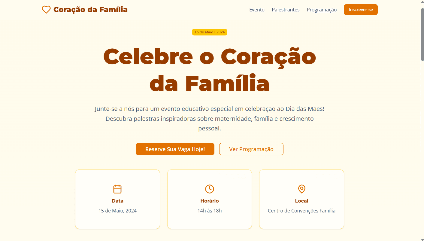 Plataforma de eventos